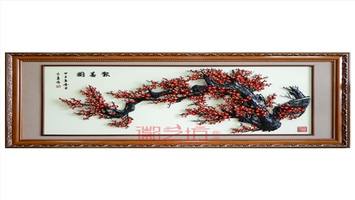 客厅背景墙办公室会议室装饰金属铁艺壁画 芜湖徽艺坊铁画出品